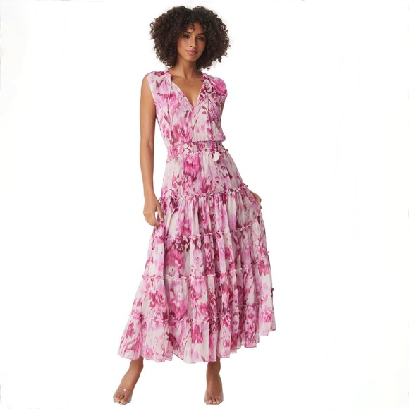 MISA Los Angeles La vie en Rose Hollen Dress Sz L - Picture 3 of 7
